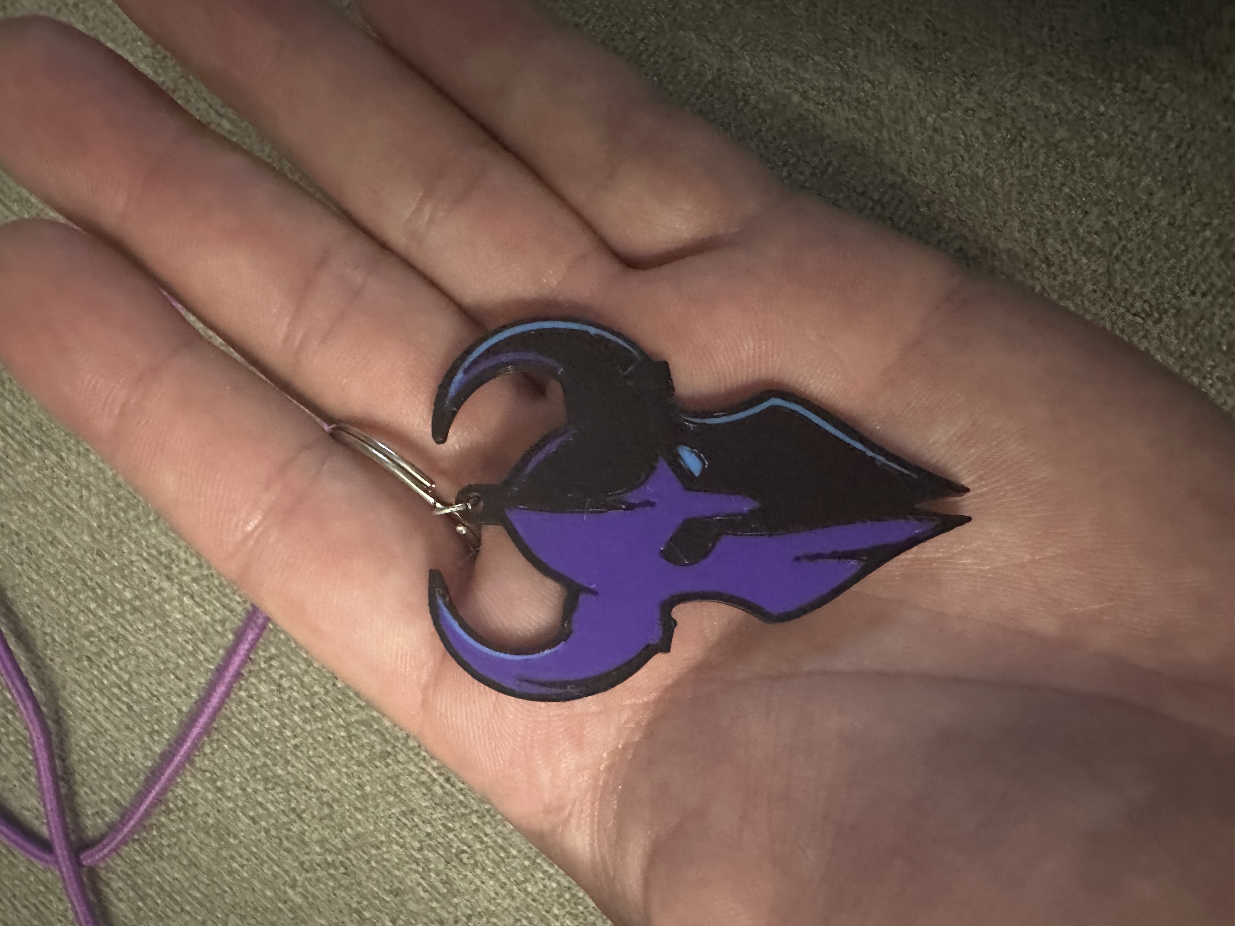 ROKKR KEYCHAIN — BACK